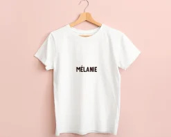Tee shirt personnalisé femme - Message