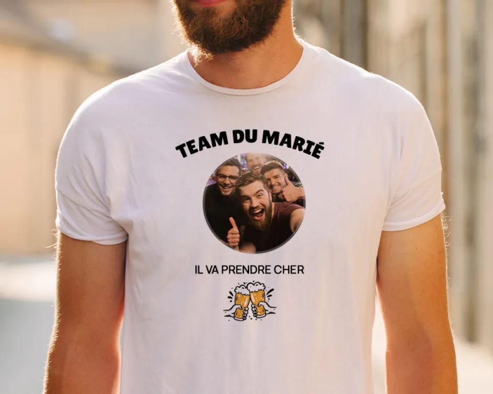 Tee shirt personnalisé homme - EVG