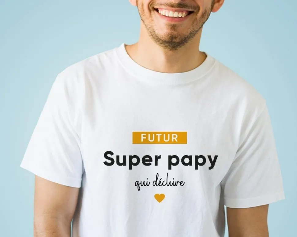 Tee shirt personnalisé homme - Futur