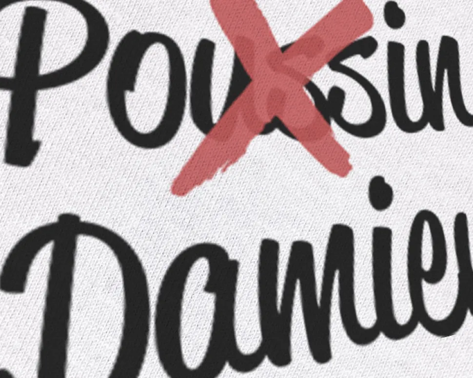 Tee shirt personnalisé homme - Respecte mon Prénom