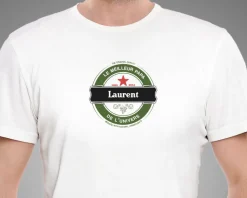 Tee shirt personnalisé homme - Etoile