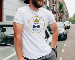 Tee shirt personnalisé homme - Papa Royal