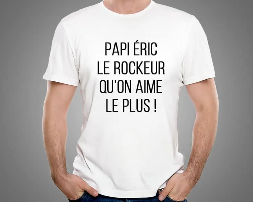 Tee shirt personnalisé homme - Message