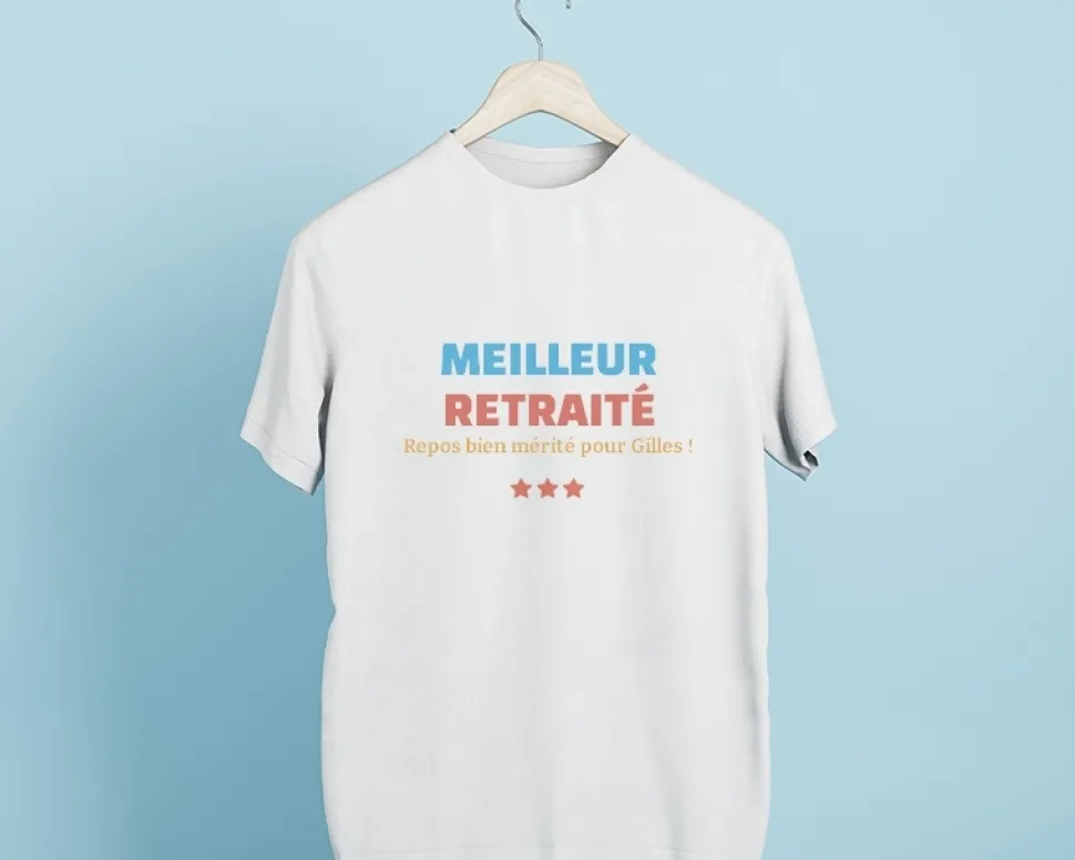 Tee shirt personnalisé homme - Meilleur