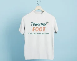 Tee shirt personnalisé homme - J'peux pas