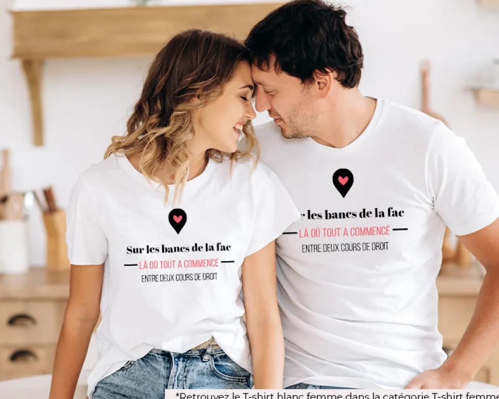 Tee shirt personnalisé homme - Là où tout a commencé