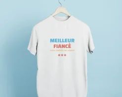 Tee shirt personnalisé homme - Meilleur Fiancé