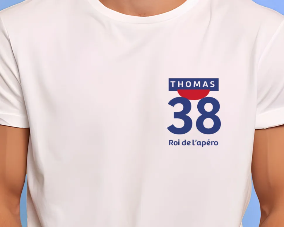 Tee shirt personnalisé homme - Pastis