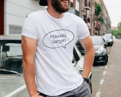 Tee shirt personnalisé homme - Bulle dialogue