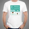 Tee shirt personnalisé papa - Family Circus