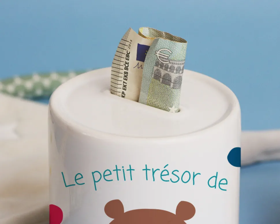 Tirelire personnalisable - Collection animaux
