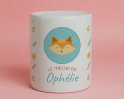 Tirelire Personnalisable - Petit Renard