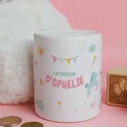 Tirelire personnalisable - Princesse