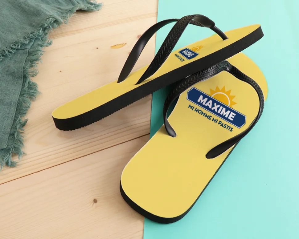 Tongs personnalisées - Apéro