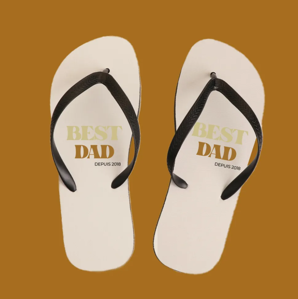 Tongs personnalisées - Cool Dads Club