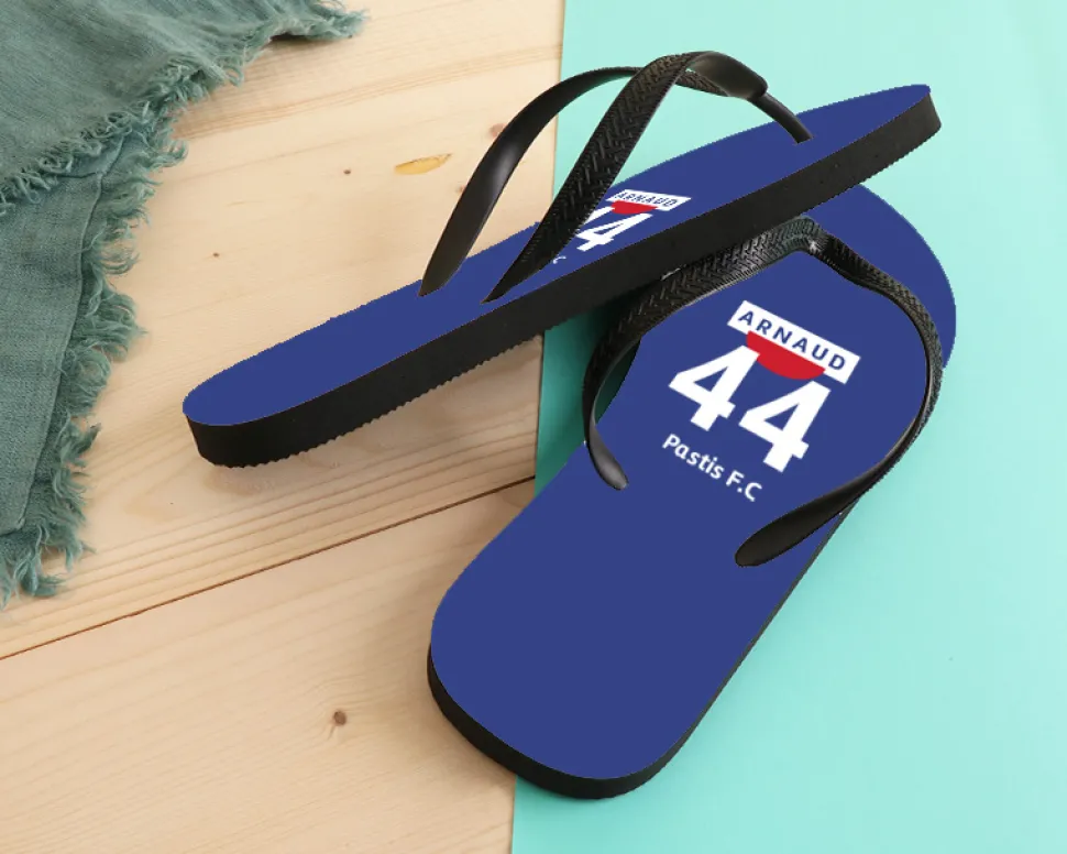 Tongs personnalisées - Pastis