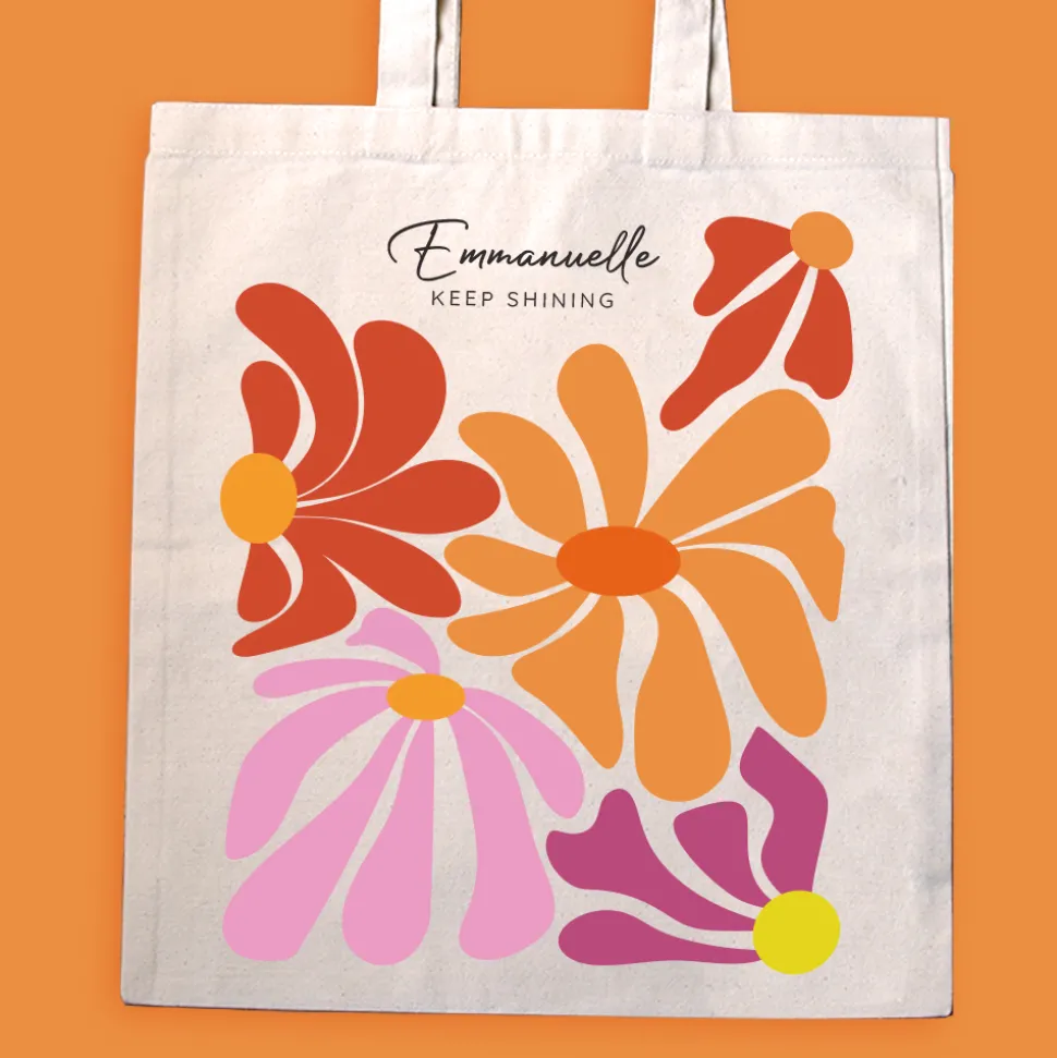 Tote bag personnalisé - Botanique