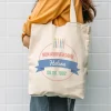 Tote bag personnalisé - Collection bougies d'anniversaire