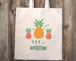 Tote bag personnalisé - Collection Été Ananas