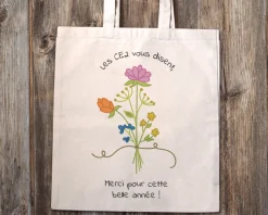 Tote bag personnalisé - Collection Remerciement
