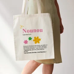 Tote bag personnalisé - Définition Nounou