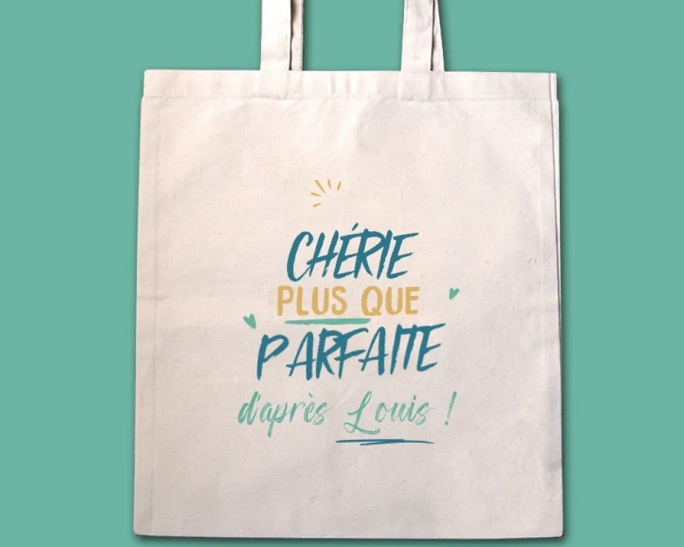 Tote bag personnalisé - Le plus...