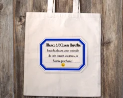 Tote bag personnalisé - Merci Maîtresse, Maître et ATSEM
