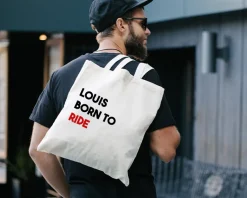 Tote bag personnalisé - Message Moto