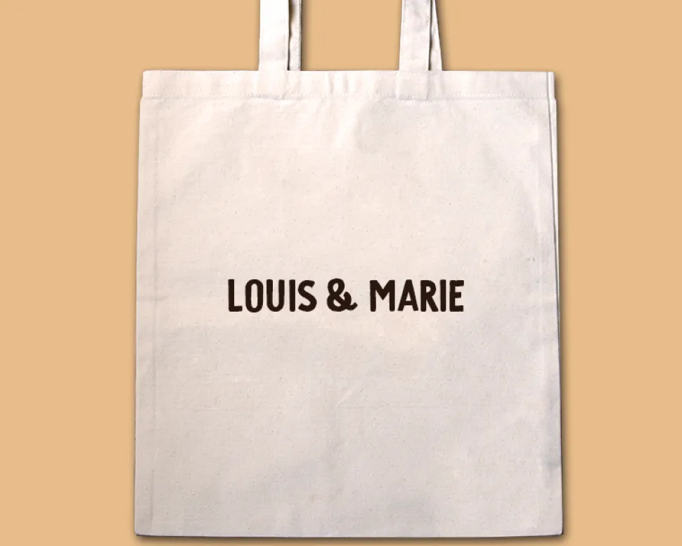 Tote bag personnalisé - Message