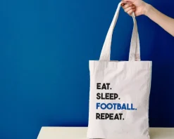 Tote bag personnalisé - Message Football