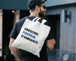 Tote bag personnalisé - Message Football