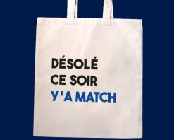 Tote bag personnalisé - Message Football