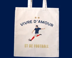 Tote bag personnalisé - Passion Football