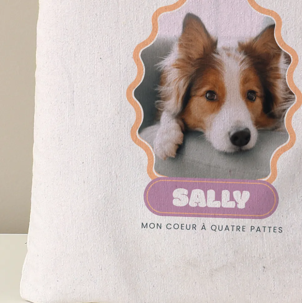 Tote bag personnalisé - Pet Lovers Club