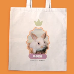 Tote bag personnalisé - Pet Lovers Club