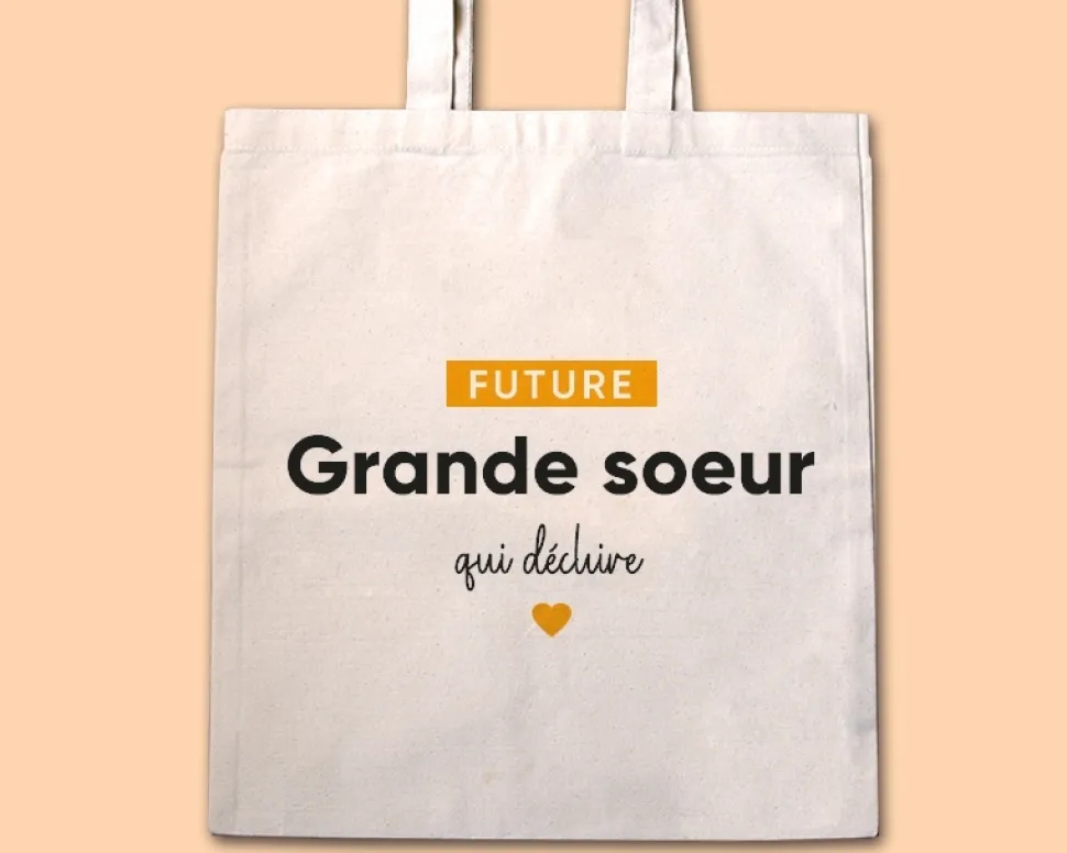 Tote bag personnalisable - Futur/future