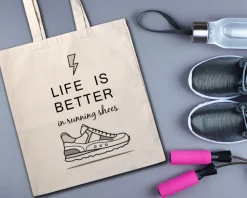 Tote bag Personnalisable - Fitgirl - 100% coton naturel