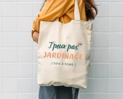 Tote bag personnalisable - J'peux pas j'ai jardinage