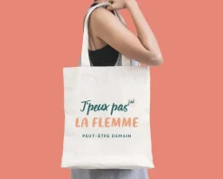 Tote bag personnalisable - J'peux pas