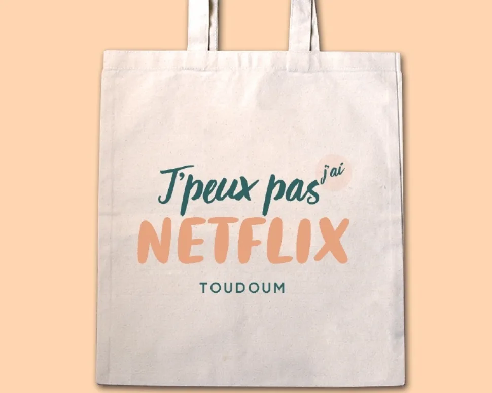Tote bag personnalisable - J'peux pas