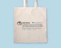 Tote Bag Personnalisable - Tweet Célèbre - 100% coton naturel