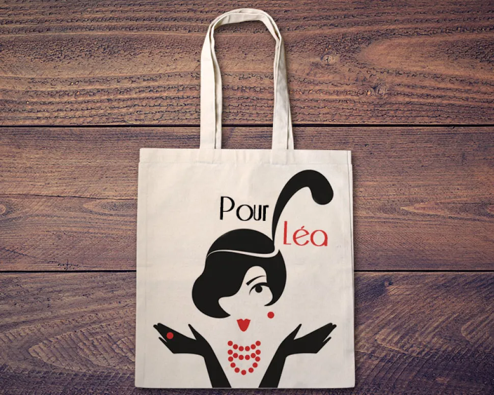 Tote bag Rétro Chic
