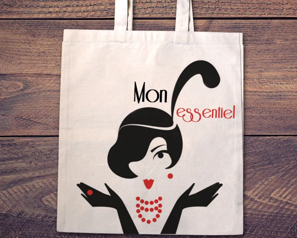 Tote bag Rétro Chic