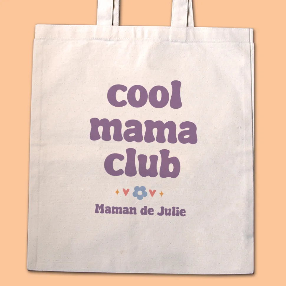 Totebag personnalisé - Cool Mums Club