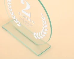 Trophée personnalisé - Lauriers
