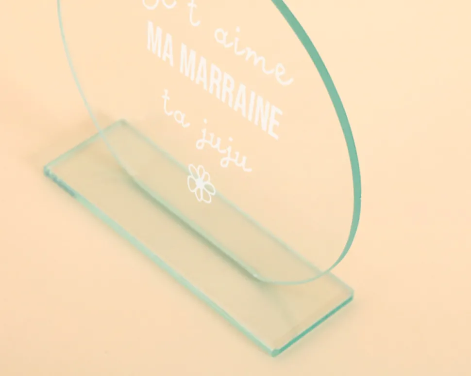 Trophée personnalisé - Marraine