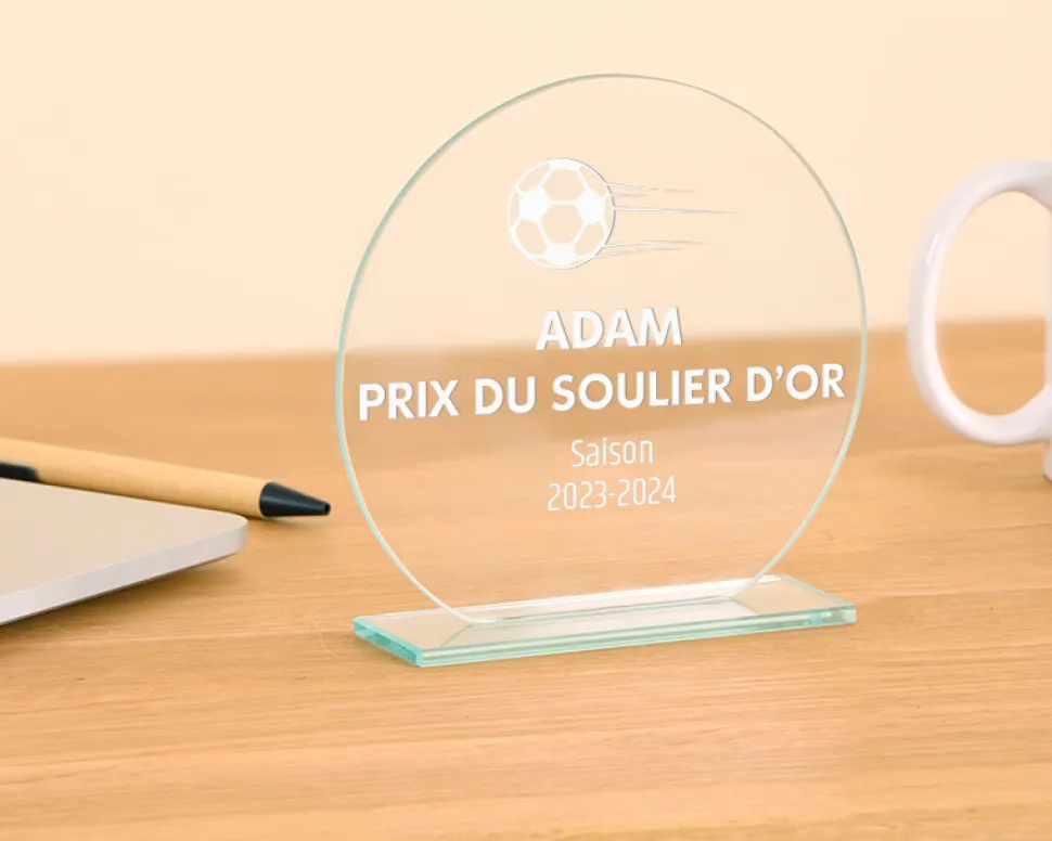 Trophée personnalisé - Meilleur buteur
