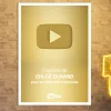 Trophée YouTube personnalisé