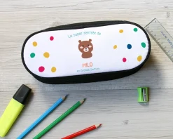 Trousse d'école personnalisable - Collection Animaux