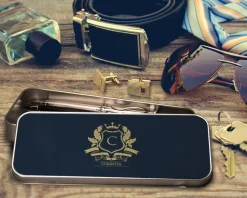 Trousse métal Blason